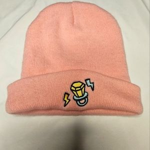 Pink Ring Pop Beanie Hat